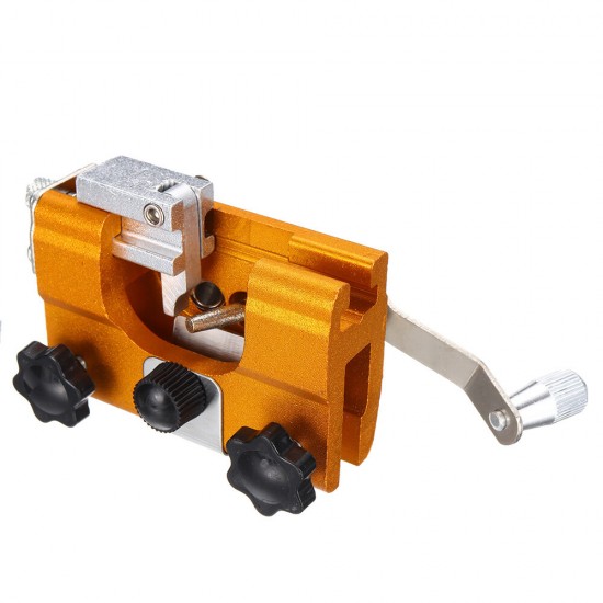 Aluminum Alloy Chainsaw Chain Sharpening Jig Hand-operated Chain Sharpener Portable Household Chain Sharpener