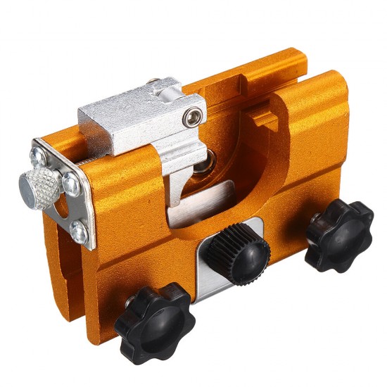 Aluminum Alloy Chainsaw Chain Sharpening Jig Hand-operated Chain Sharpener Portable Household Chain Sharpener