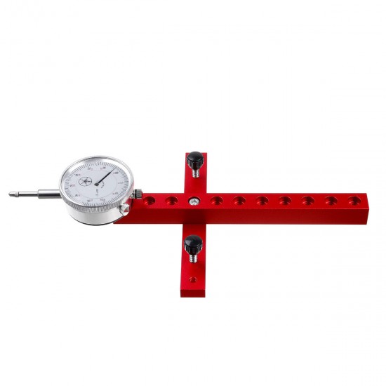 Aluminum Alloy Dial indicator Gauge Table Saws Metric or Imperial For Aligning and Calibrating Machinery Dial indicator