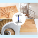 Aluminum Stair Ruler Multifunctional Folding Ruler Household Tool Stair Tread Gauge