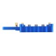 Blue 6/8/10mm Self Centering Doweling Jig Set Aluminum Alloy Hole Punch Locator Dowel Jig Drill Guide Center Line Scribing Woodworking Set