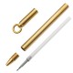 Brass Metal Pen Cutter Carve Cutter Woodworking Scriber Leather Paper Cutter Pen Cap Leather Carving Cutting Tools