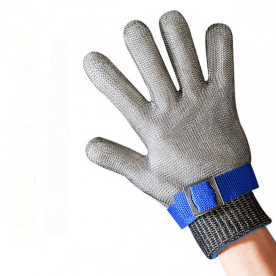 Cut-proof Resistant Gloves Stainless Steel Wire Mesh Gloves for Carpentry Butcher Tailor Operation Gloves Anti Cutting