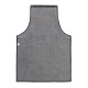 Denim Bib Apron Leather Strap Barista Baker Work Uniform Bartender BBQ Chef Cook Woodworking Apron