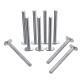 10pcs M8x100mm T-Nut Sliding Screws For 30 Series Miter Track T-Slot Woodworking Tool