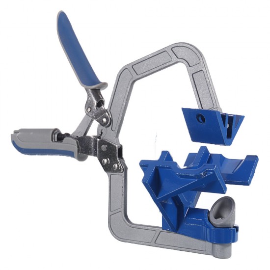 2 Pack Auto-adjustable 90 Degree Corner Clamp Face Frame Clamp Woodworking Clamp