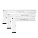 200/250/300mm 90 Degree Angle Ruler Aluminum Seat Woodworking Ruler With Horizontal Tube