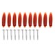 20pcs Woodworking Plug and Screw for Pocket Hole Jig