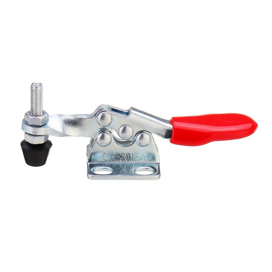 2Pcs GH-201-A Quick Release Hand Tool 27kg Holding Capacity Horizontal Hold Type Toggle Clamp