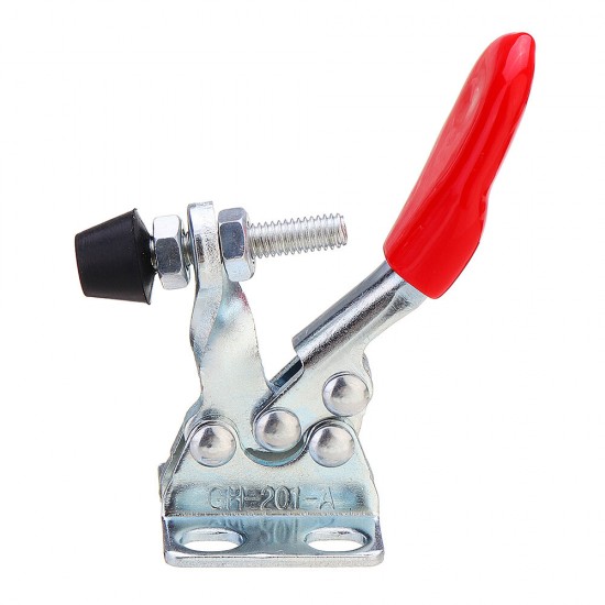 2Pcs GH-201-A Quick Release Hand Tool 27kg Holding Capacity Horizontal Hold Type Toggle Clamp