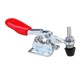 2Pcs GH-201-A Quick Release Hand Tool 27kg Holding Capacity Horizontal Hold Type Toggle Clamp