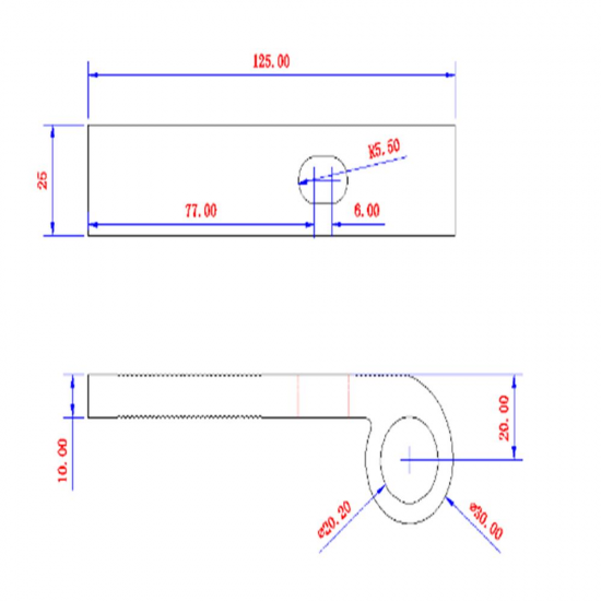 2pcs Quick Acting Hold Down Clamp T-Track Clamping Tool for T-Slot Woodworking