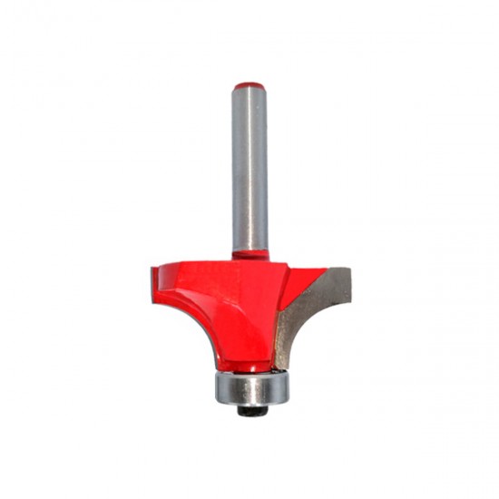 6mm Shank Corner Round Over Router Bit with Bearing Cleaning Flush Milling Cutter for Wood Woodworking Tool