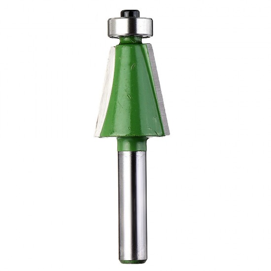 8mm Shank Chamfering Router Bit 11.25-45 Degree Milling Cutter for Woodworking