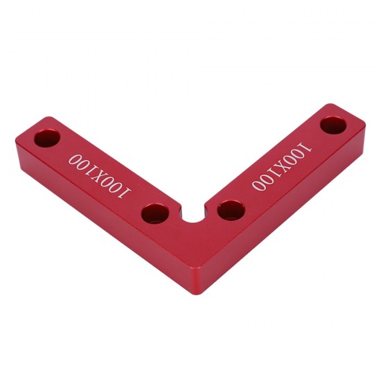 Aluminum 90 Degree Precision Positioning L Squares Block 100/120/140mm Positioning Right Angle Ruler Clamping Measure Tools