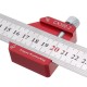 CX300-2 Adjustable 45/90 Degree Metric and Inch Line Scribe Ruler Positioning Measuring Ruler 300mm Marking Ruler Woodworking Tool