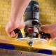 Compact Router Sub-Base with Handles Router Attachment for Bosch Dewalt Woodworking Tools