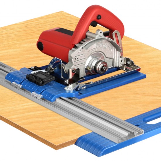 Easy Cut Circular Saw Guide Circular Saw Rail Track Track Saw Converter Cutting Machine Base Woodworking Positioning Cutting Guide Tools