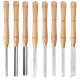 High Speed Steel Lathe Chisel Wood Turning Tool with Wood Handle Woodworking Tool