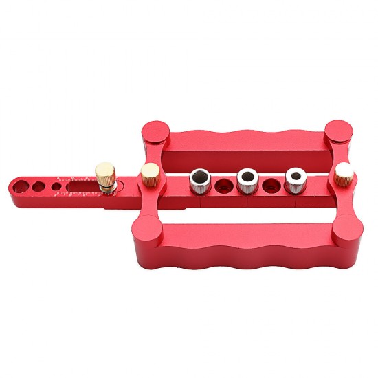 Self Centering Dowelling Jig Metric Dowel 6/8/10mm Punch Locator Drilling Tools for Woodworking