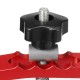 2 in 1 Woodworking 3 Steps Adjustable Table Clamps Quick Hold Down Clamps Pressure Plate Desktop Positioning Clamp for T Track and MFT Table