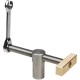 19MM Brass Stainless Steel Woodworking Adjustable Holder With Quick Clamping Tenon Stop For Desktop Woodbench Fixed Locking Accessories Tools