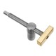 19MM Brass Stainless Steel Woodworking Adjustable Holder With Quick Clamping Tenon Stop For Desktop Woodbench Fixed Locking Accessories Tools