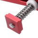 2 Pcs Red Quick Acting Hold Down Clamp Aluminum Alloy T-Slot T-Track Clamp Set Woodworking Tool for Woodworking Table