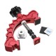 Aluminum Alloy Knuckle Clamp Adjustable Press Plate T-Track Clamp Quick Acting Hold Down Clamp Precision Woodworking Tool