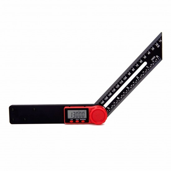 Multifunctional Digital Angle Finder T-Bevel Gauge Level Ruler Woodworking Angle Ruler Digital Caliper