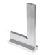 Machinist Square 90° Right Angle Engineer Carpenter Square with Seat Precision Ground Steel Hardened Angle Ruler