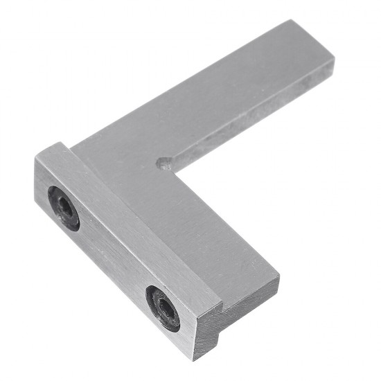 Machinist Square 90° Right Angle Engineer Carpenter Square with Seat Precision Ground Steel Hardened Angle Ruler