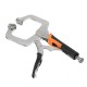 Plastic Pocket Hole Jig Set Woodworking Tools Welding C Clamp Locking Plier Tenon Locator