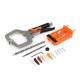 Plastic Pocket Hole Jig Set Woodworking Tools Welding C Clamp Locking Plier Tenon Locator