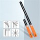 Protractor Angle Ruler T Shape Ruler Adjustable Ruler with Level