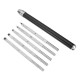 Quick Change Wood Turning Tool Square Shank with Wood Carbide Insert / Quick Change Carbon Fiber Tube Handle