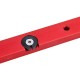 Red 300-880mm Aluminum Alloy Rail Miter Bar Slider Table Saw Gauge Rod Miter Gauge for T-slot T-track Miter Track Jig Fixture Slot Router Table