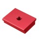 Red Aluminum Alloy Miter Track Nut T-track Sliding Nut M6/M8 T Slot Nut for T-slot Jig Fixture Slot 30x12.8mm For Table Saw Router Table Tool