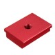 Red Aluminum Alloy Miter Track Nut T-track Sliding Nut M6/M8 T Slot Nut for T-slot Jig Fixture Slot 30x12.8mm For Table Saw Router Table Tool