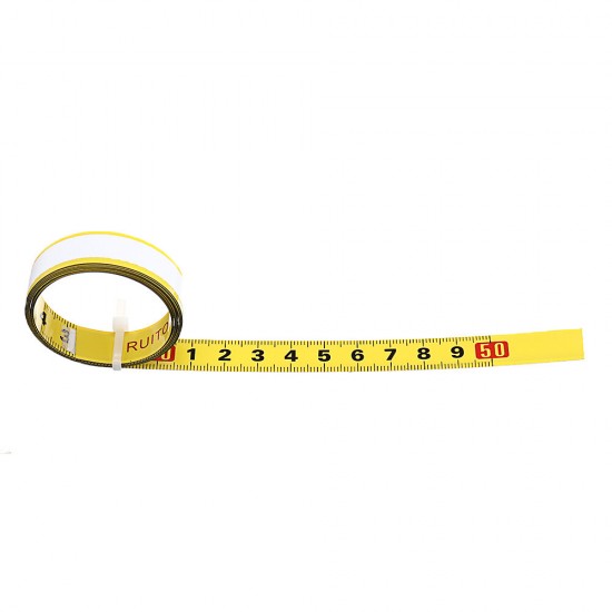 Self Adhesive Metric Ruler Miter Track Tape Measure Steel Miter Saw Scale For T-track Router Table Band Saw Woodworking Tool