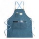 Sleeveless Apron Waterproof Woodworking Anti-fouling Polyester Apron For DIY Woodworking Enthusiast