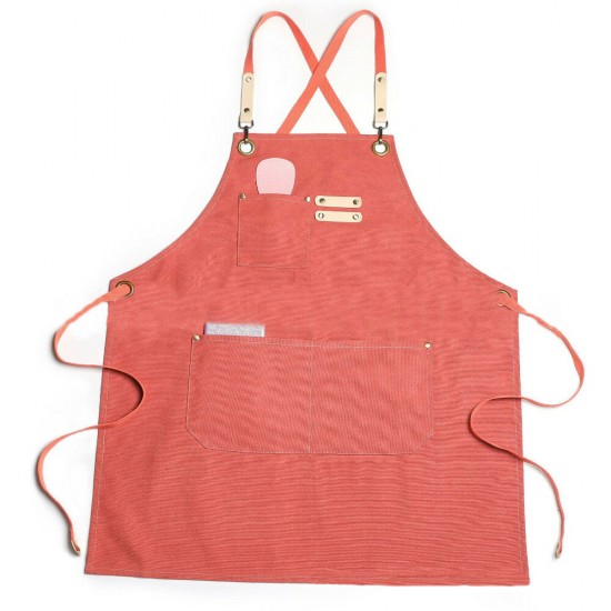 Sleeveless Apron Waterproof Woodworking Anti-fouling Polyester Apron For DIY Woodworking Enthusiast