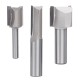 1/4 1/2 Inch Shank Extended Straight Dual Edged Router Bit Carpenter Milling Cutter