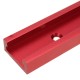 Universal Red 300-1220mm T-slot T-track Miter Track Jig Fixture Slot 30x12.8mm For Table Saw Router Table Woodworking Tool