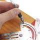 Woodworkers Edge Rule Efficient Protractor Angle Woodworking Ruler Angle Measuring Tool Stainless Steel Precision Carpenter Tools