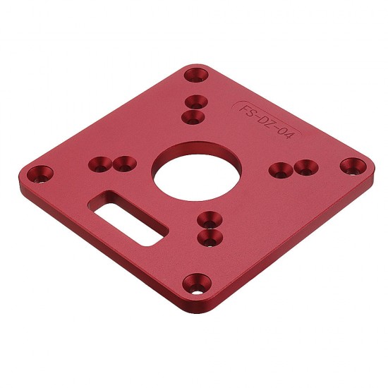 Woodworking 120x120mm Aluminum Alloy Router Table Insert Plate Mounting Base Plate for MAKITA RT0700C Aoben