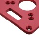 Woodworking 120x120mm Aluminum Alloy Router Table Insert Plate Mounting Base Plate for MAKITA RT0700C Aoben