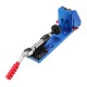 XK-2 Aluminum Alloy Pocket Hole Jig System Woodworking Drill Guide with Toggle Clamp 9.5mm Step Drill Bits