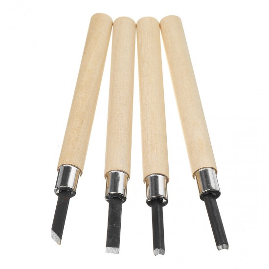 3/4/5/6/8Pcs Wood Carving Tool Chisels Set WoodCarving Kit Woodcut Craft Hand Tools