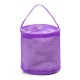 Nylon Yarn Case Organizer Storage Baskets Knitting Yarn Round Bags 2Colors